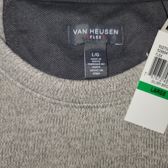 New Van Heusen Crew Neck Flex Stretch Sweater - Picture 4 of 9